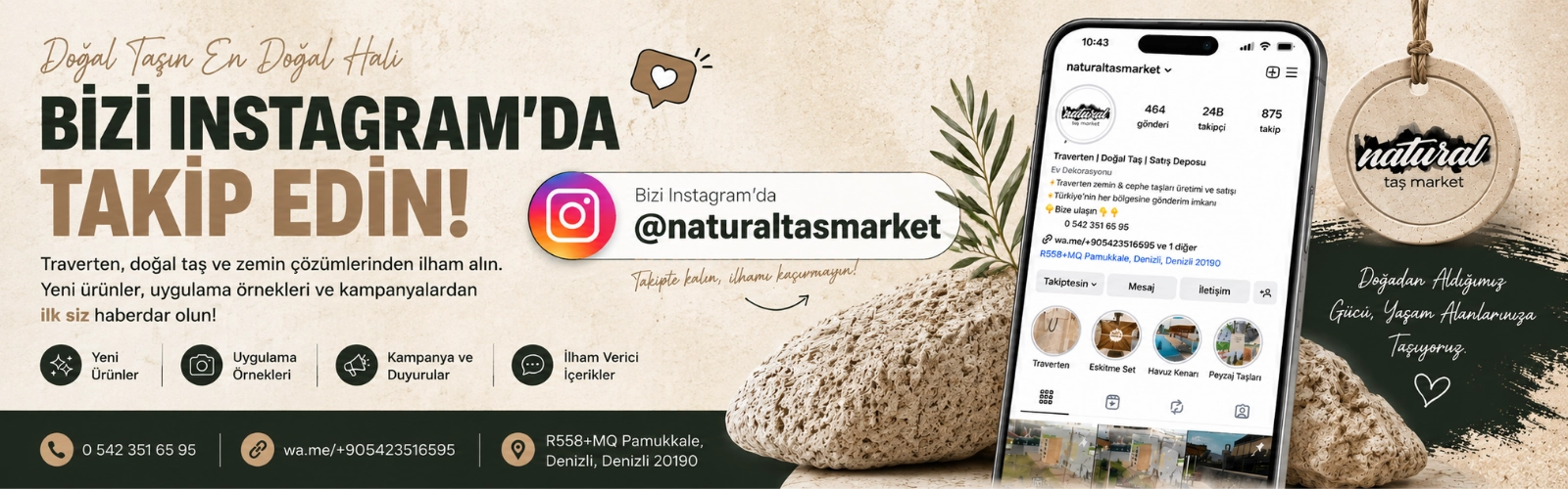 NATURAL TAŞ MARKET İNSTEGRAM 