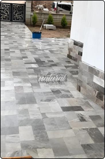 Atlas Gri Kumlamalı 3x15x30,5 