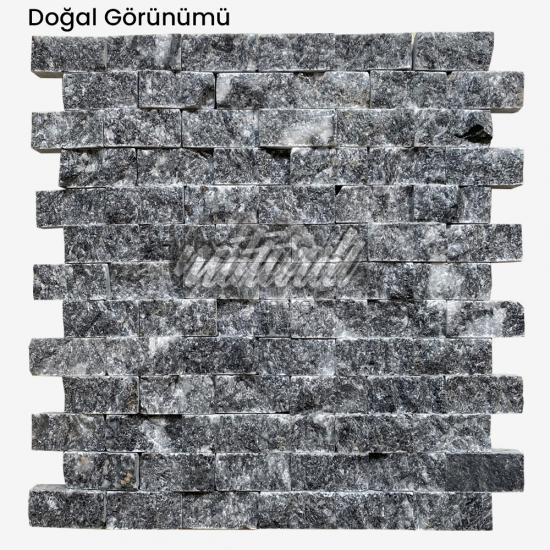 Bursa Siyah Fileli Patlatma Taş (2,5x5) 
