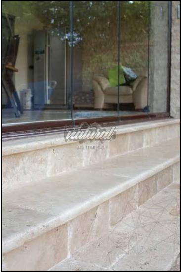 Traverten Havuz Kenarı & Basamak 3x33x61