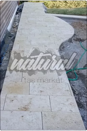 Traverten Döşeme B Kalite 3x30x60 