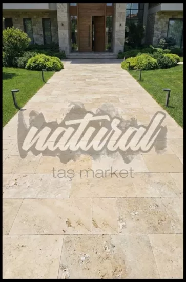 Traverten Döşeme B Kalite 3x40x60 