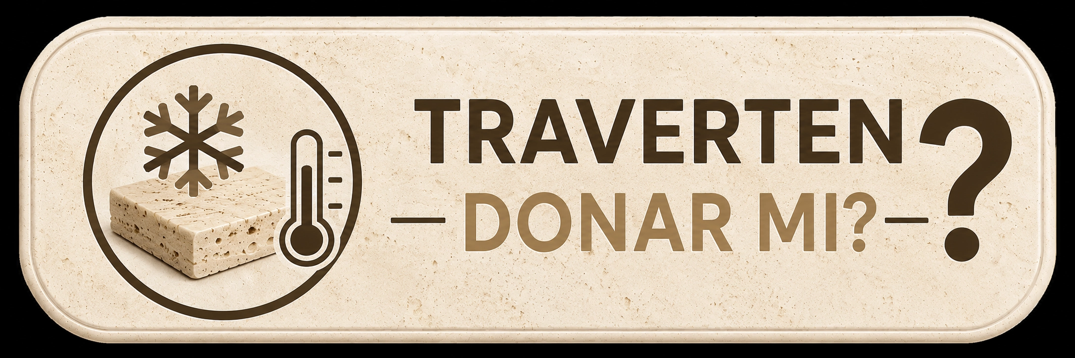 Traverten donar mı?