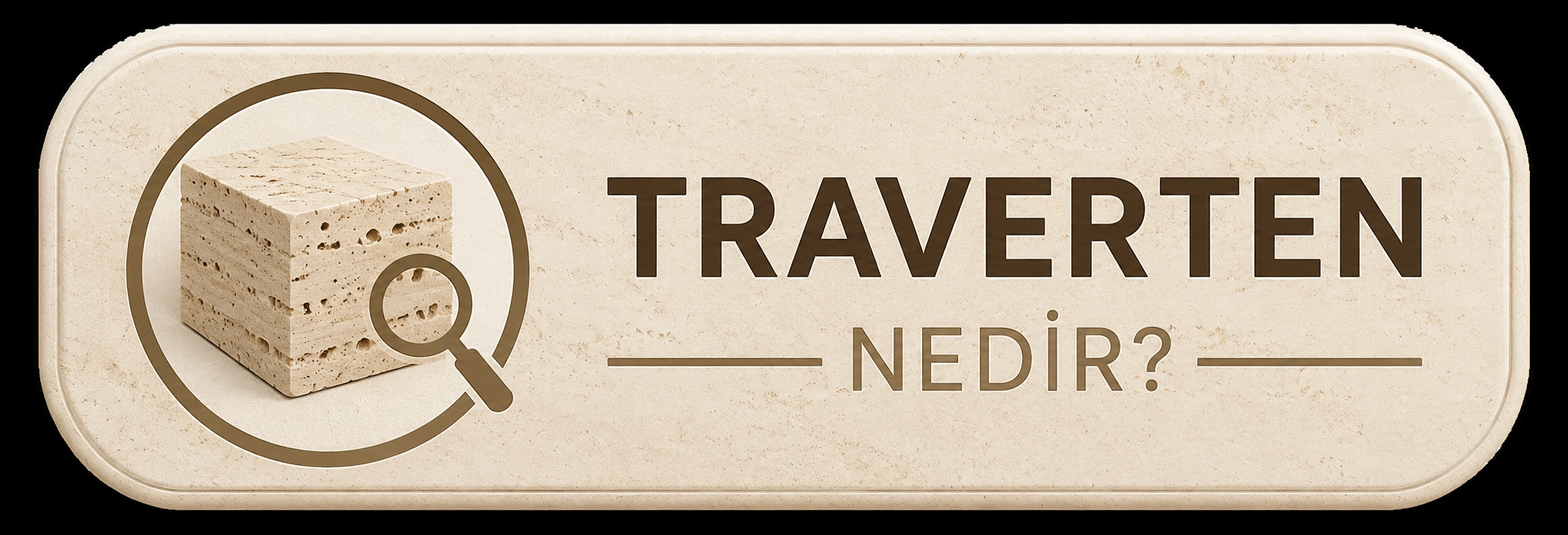Traverten nedir?